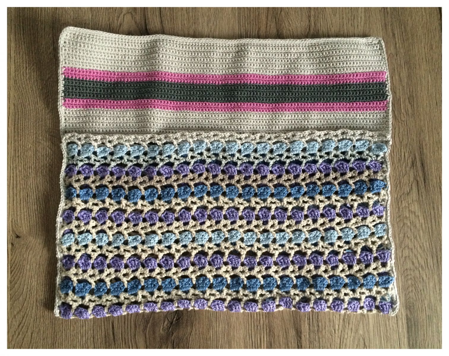 Blog-Inhaltsbild für 'Badewannenorganizer, kostenlose Häkelanleitung'